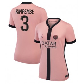 Billiga Paris Saint-Germain Presnel Kimpembe #3 Tredjeställ Dam 2024-25 Kortärmad